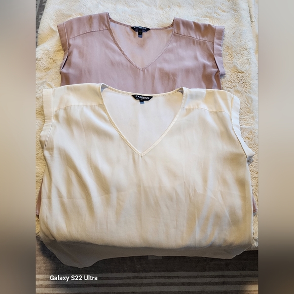 Express Silky Dress Shirts - Picture 1 of 2